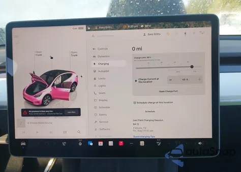 2023 Tesla Model Y Awd/Long Range Dual Motor All-Wheel Drive из США, поврежденный, VIN 7SAYGAEE7PF767951